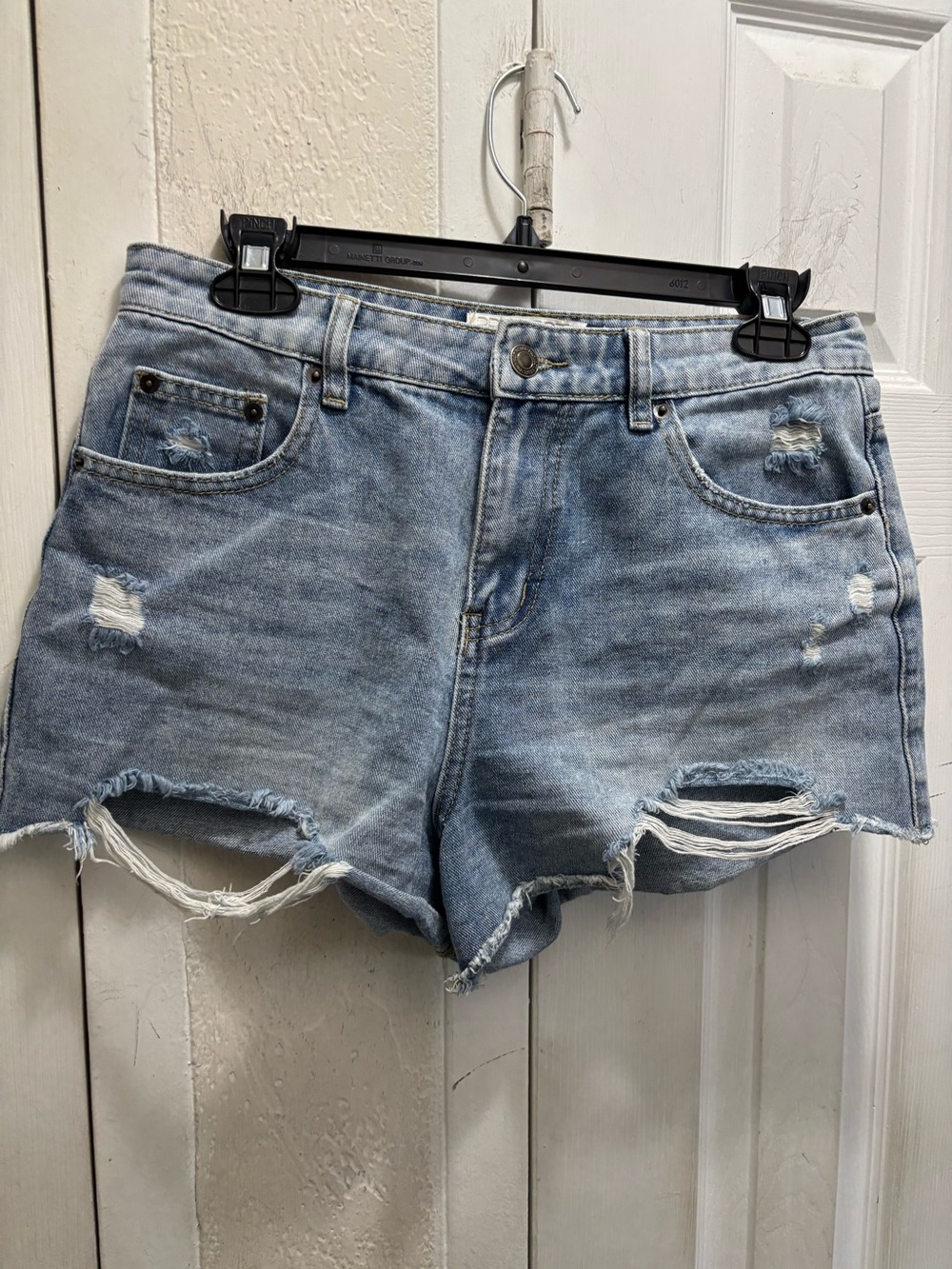 Project rebel Distressed Light Blue Denim Women’s Shorts